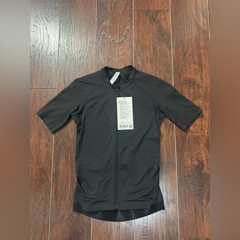 Lululemon City To Summit Cycling Jersey Size S Black